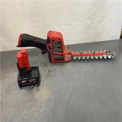 AS-IS - Milwaukee M12 FUEL 8 in. 12V Lithium-Ion Brushless Cordless Hedge Trimmer Kit