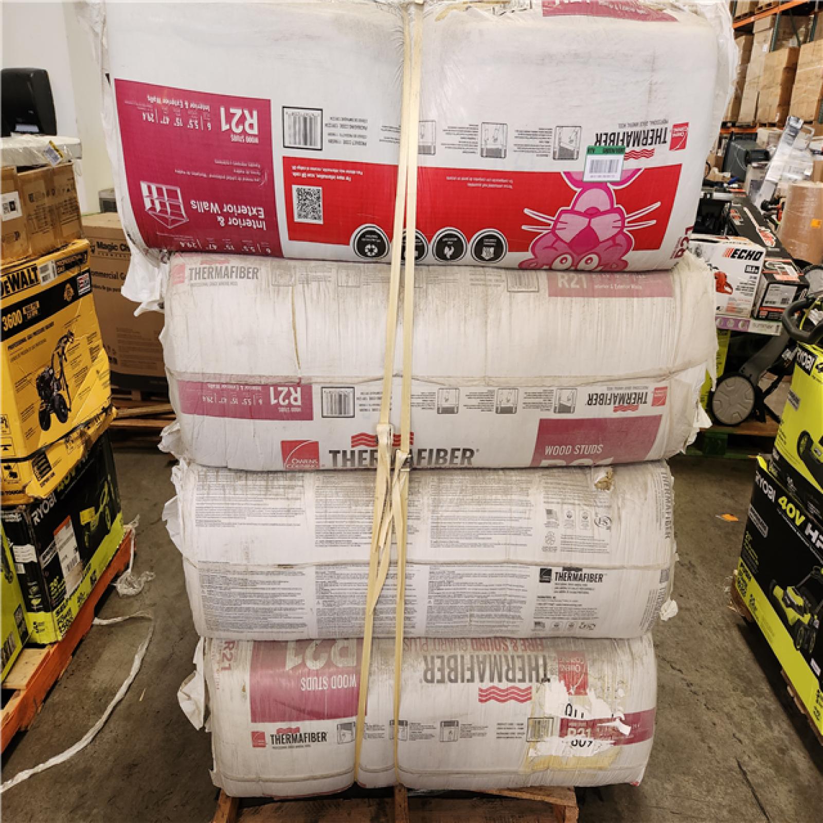 Phoenix Owens Corning 23 in. x 47 in. R-30 Thermafiber Fire and Sound Guard Plus Mineral Wool Insulation Batt (15-Bags)