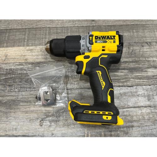AS-IS DEWALT 20V XR Brushless Cordless 1/2 in. Hammer Drill (Tool-Only)