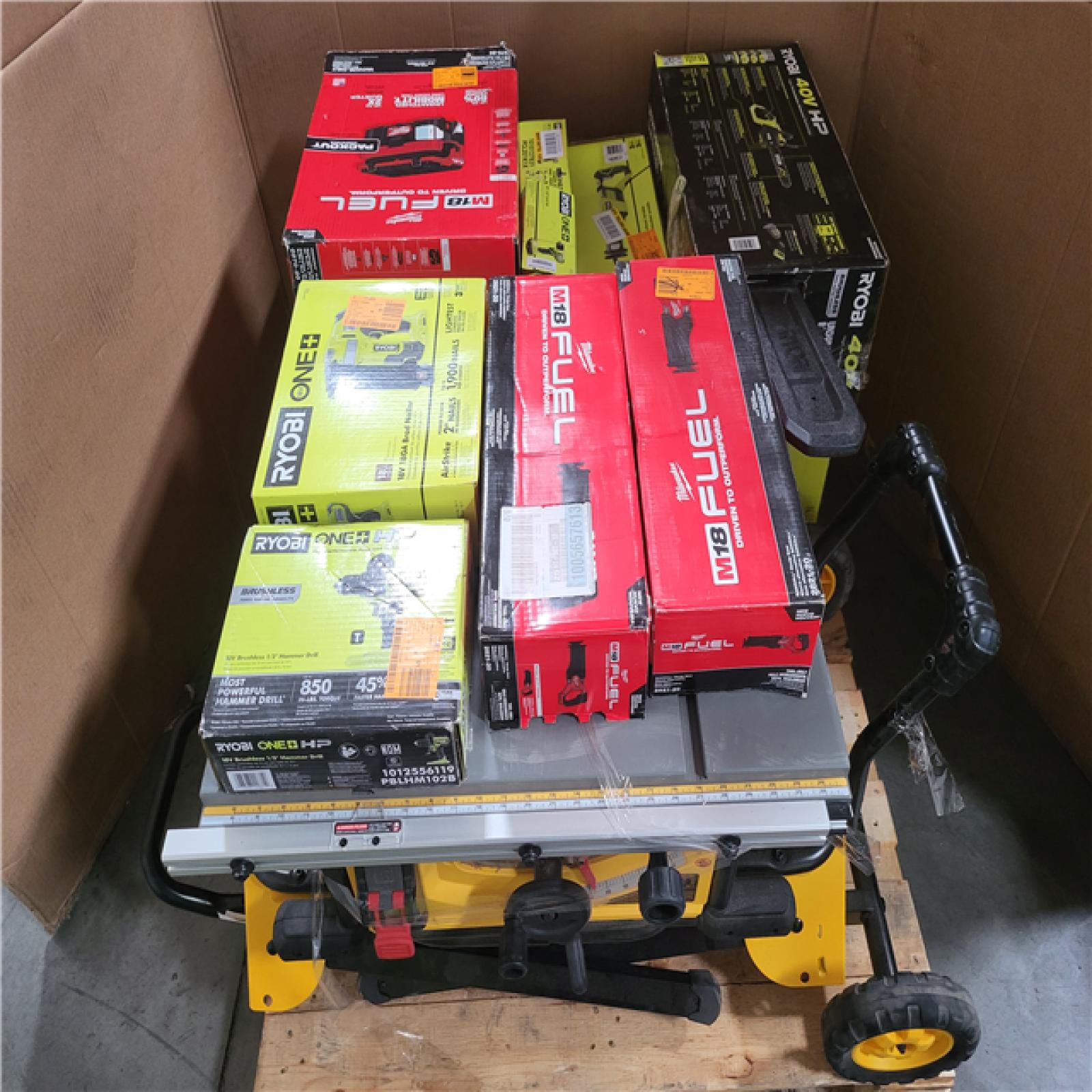 CALIFORNIA AS-IS TOOL PALLET
