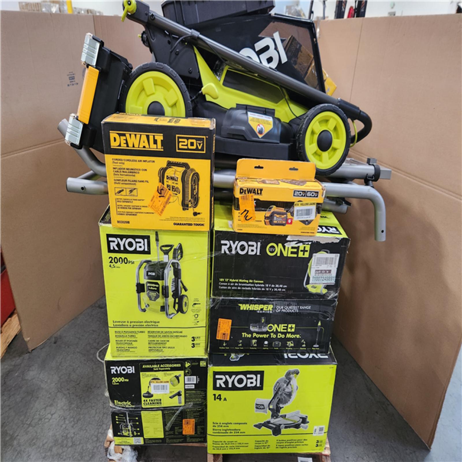 CALIFORNIA AS-IS TOOL PALLET