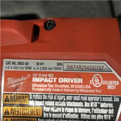 AS-IS Milwaukee FUEL 18V Lithium-Ion Brushless Cordless Hammer Drill and Impact Driver Combo Kit