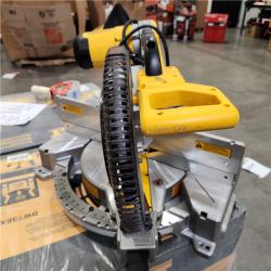 As-Is- DEWALT 12 in. 15 Amp Compound Double Bevel Miter Saw