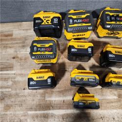 HOUSTON LOCATION - AS - IS DEWALT BATTERY PACK QTY - 10