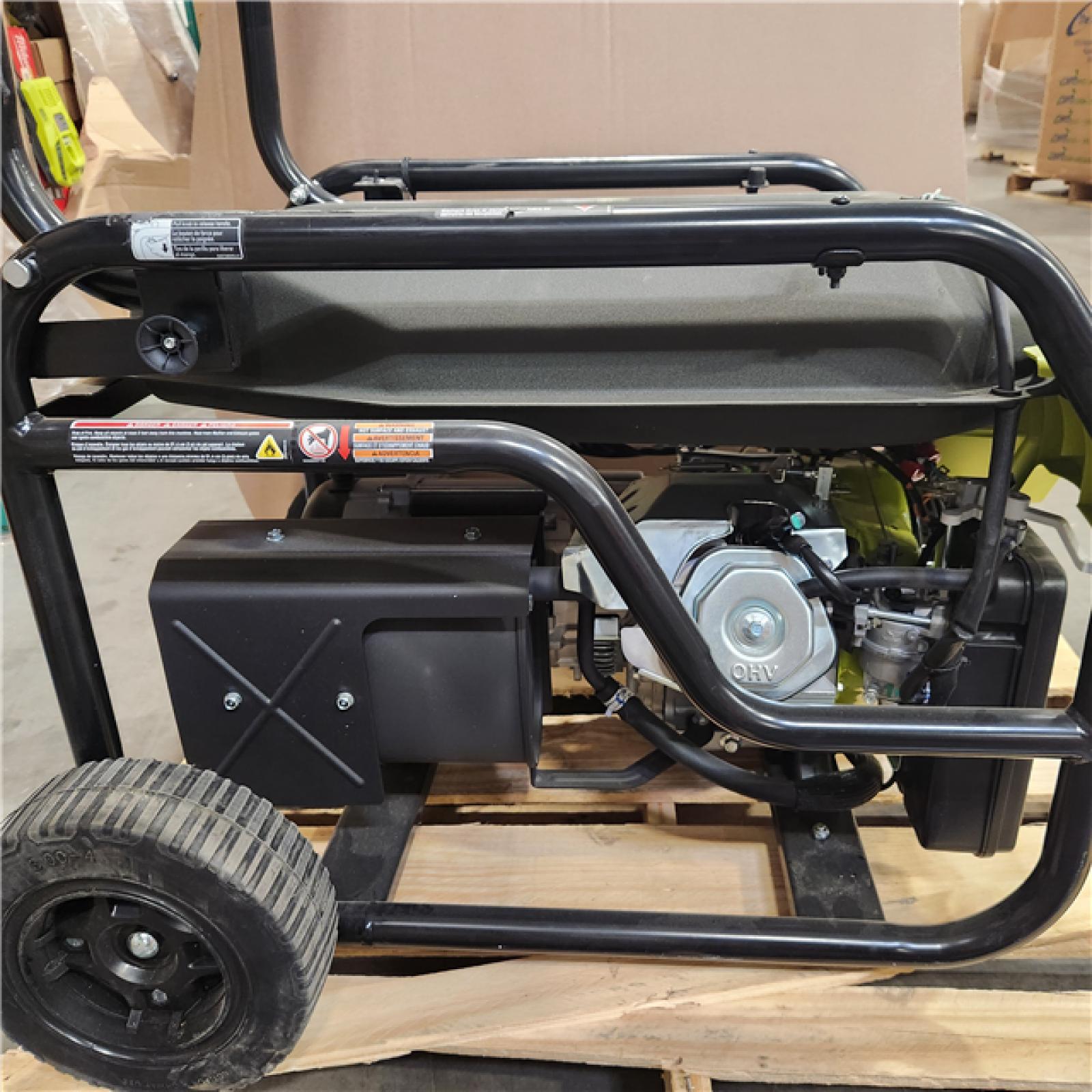 Dallas Location - As-Is RYOBI 6500 Watt Generator