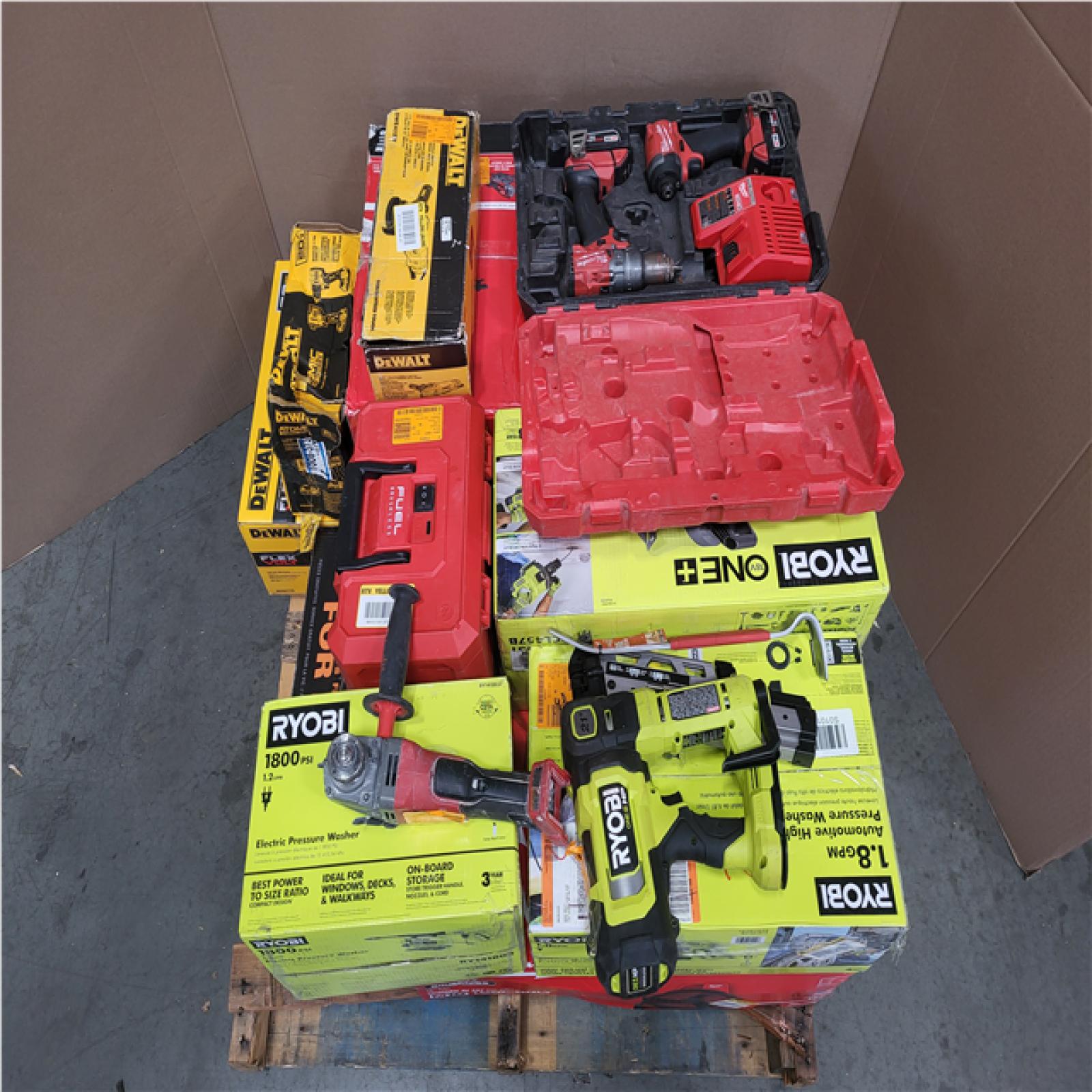 CALIFORNIA AS-IS TOOL PALLET