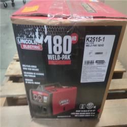 CALIFORNIA AS-IS lINCOLN ELECTRIC WELD-PAK