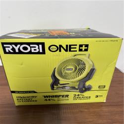 California NEW Ryobi 18V Hybrid 7.5 Fan (Tool Only)