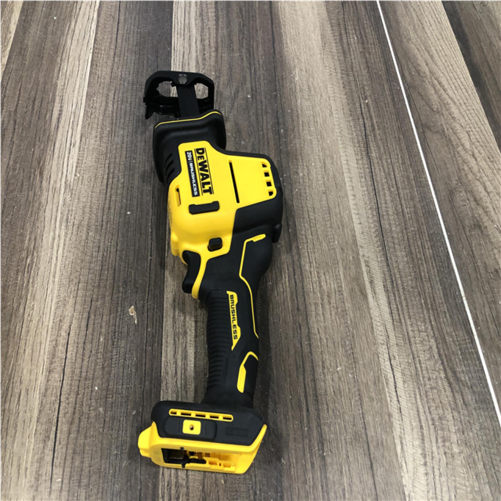 AS-IS DEWALT ATOMIC 20V MAX Cordless Brushless Compact Reciprocating Saw (Tool Only)