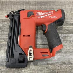 AS-IS Milwaukee FUEL 12-Volt Lithium-Ion Brushless Cordless 18-Gauge 1-1/2 in. Compact Brad Nailer (Tool Only)