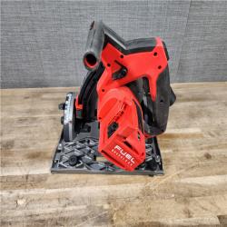 HOUSTON LOCATION - AS-IS Milwaukee M18 FUEL 18V Lithium-Ion Cordless Brushless 6-1/2 in. Plunge Cut Track Saw (Tool-Only)