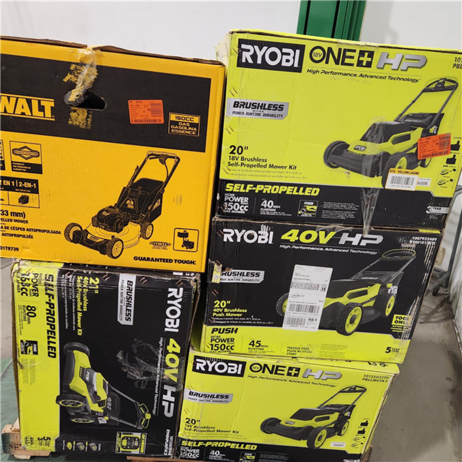 Dallas Location - As-Is Lawn Mower Pallet