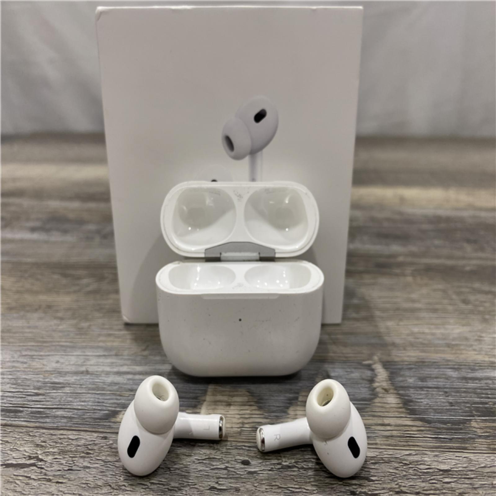AS-IS Apple AirPods Pro 2 Wireless Earbuds, Active Noise Cancellation