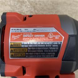 AS-IS Milwaukee FUEL 18V Lithium-Ion Brushless Cordless 1/4 in. Hex Impact Driver (Tool-Only)