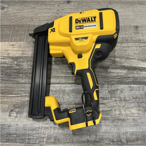 AS-IS DEWALT Cordless 18-Gauge Narrow Crown Stapler (Tool Only)