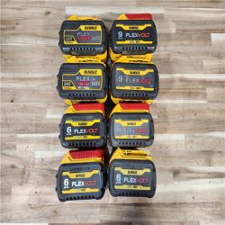 HOUSTON LOCATION - AS-IS DEWALT BATTERY PACK QTY - 8