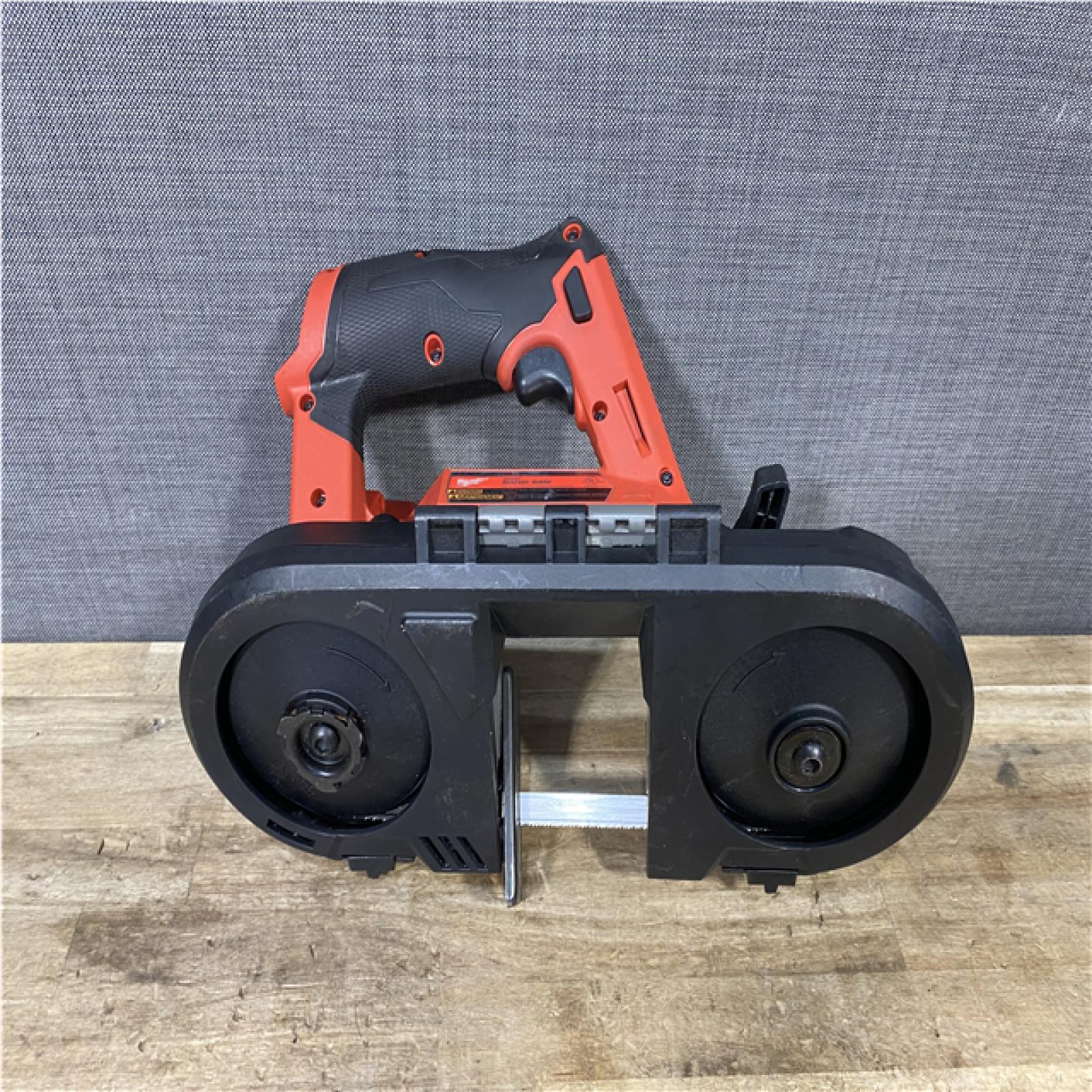 Houston Location AS-IS Milwaukee FUEL 12V Lithium-Ion Cordless Compact Band Saw (Tool-Only)