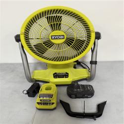 California NEW Ryobi 18V 12 Hybrid Misting Air Cannon Kit, includes (1) Battery & Charger
