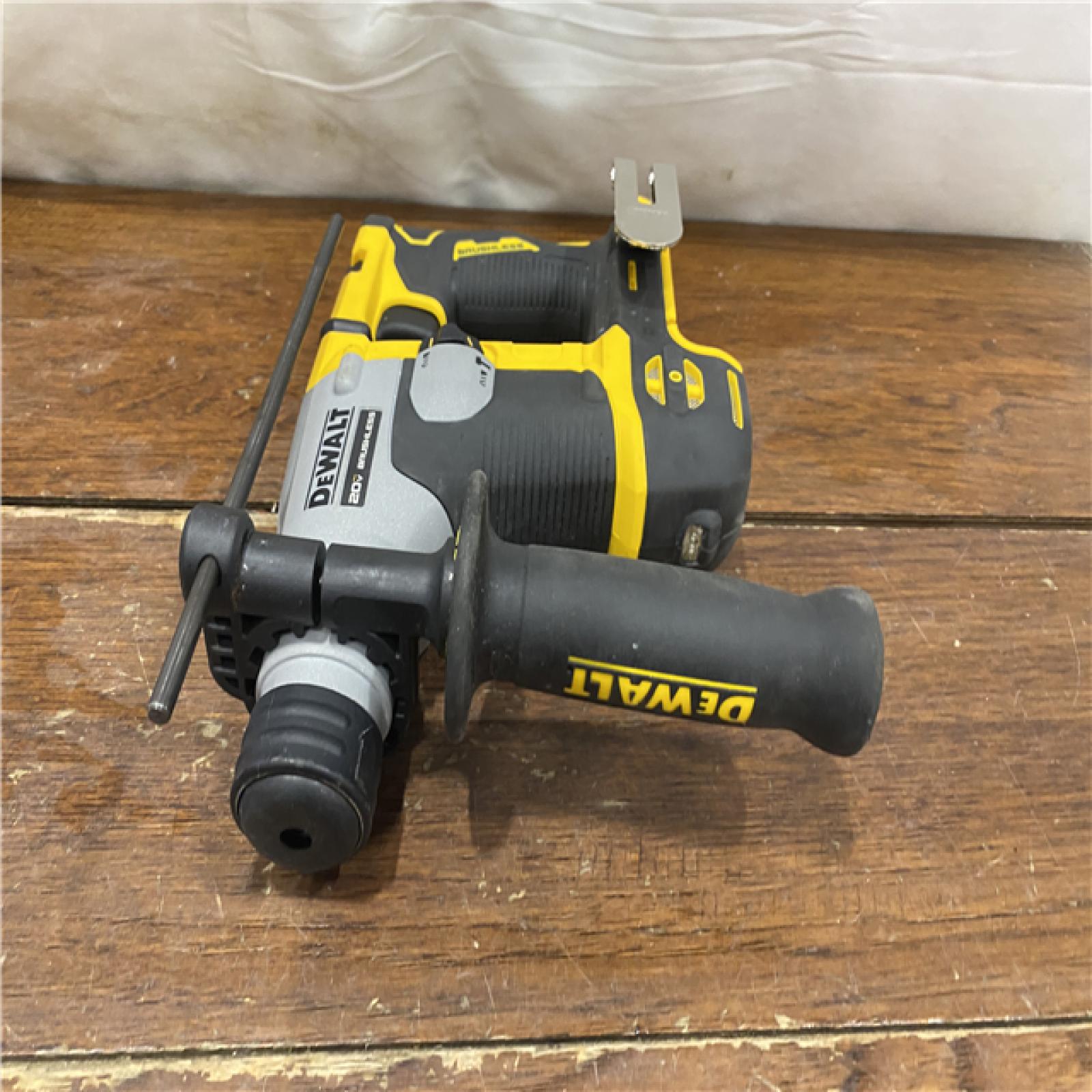 AS-IS Dewalt DCH172B MAX Atomic 20V 5/8 Inch Brushless Cordless SDS Plus Rotary Hammer (Tool Only)