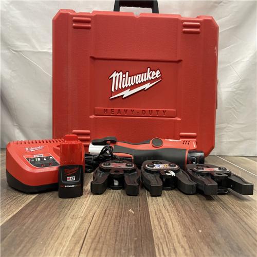 AS-IS Milwaukee M12 12-Volt Lithium-Ion Force Logic Cordless Press Tool Kit