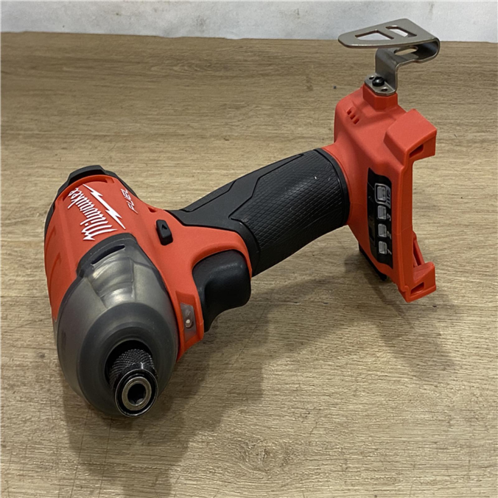 AS-IS Milwaukee  FUEL SURGE 18V Lithium-Ion Brushless Cordless 1/4 in. Hex Impact Driver (Tool-Only)