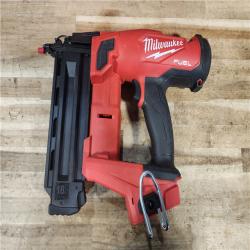 HOUSTON LOCATION - AS - IS Milwaukee FUEL 18-Volt Lithium-Ion Brushless Cordless Gen II 18-Gauge Brad Nailer (Tool-Only)