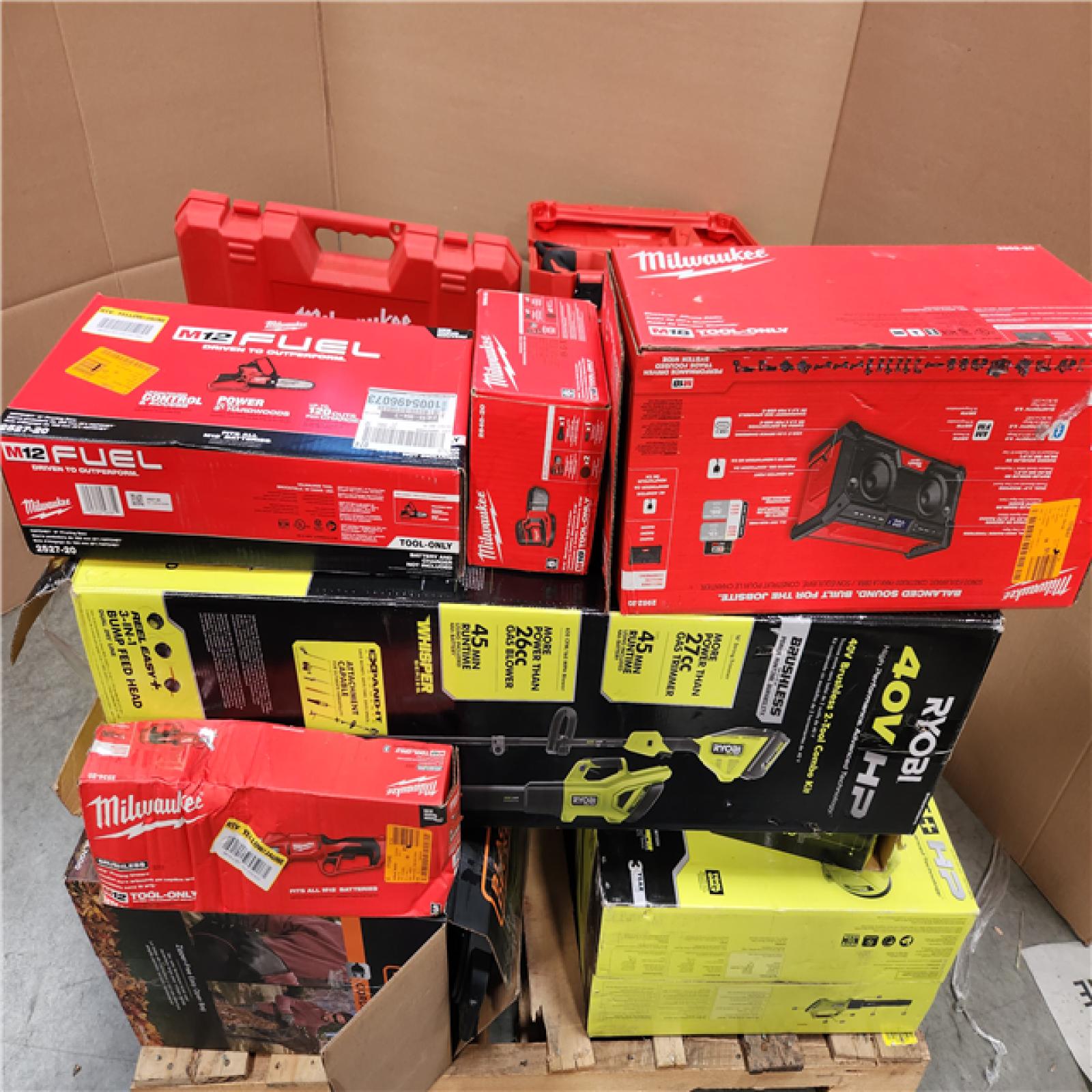 CALIFORNIA AS-IS TOOL PALLET