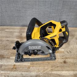 HOUSTON LOCATION - AS-IS (APPEARS LIKE NEW) DEWALT FLEXVOLT 60V MAX Cordless Brushless 7-1/4 in. Wormdrive Style Circular Saw (Tool Only)