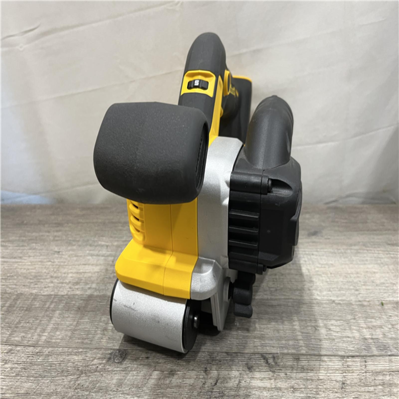 AS-IS DEWALT 20V MAX* XR Brushless Cordless Belt Sander (Tool-Only)