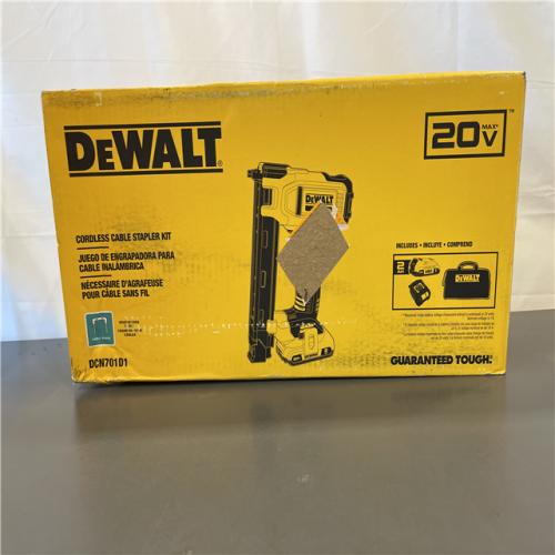 New! - DEWALT Cordless Cable Stapler KIT