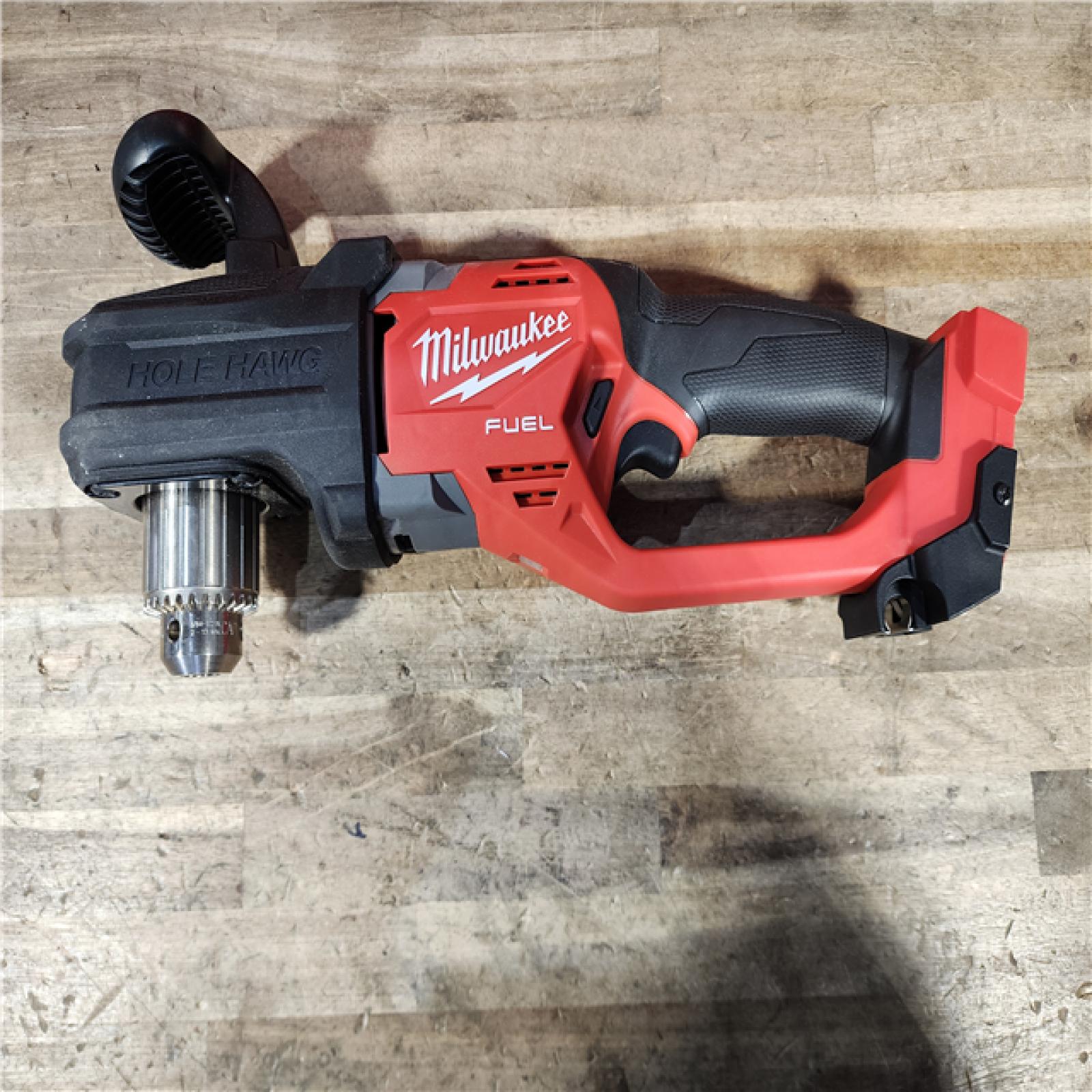HOUSTON LOCATION - AS-IS Milwaukee FUEL GEN II 18V Lithium-Ion Brushless Cordless 1/2 in. Hole Hawg Right Angle Drill (Tool-Only)