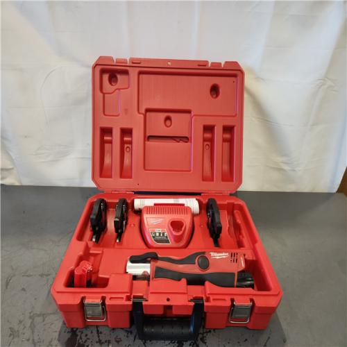 AS-IS- Milwaukee 12-Volt Lithium-Ion Force Logic Cordless Press Tool Kit