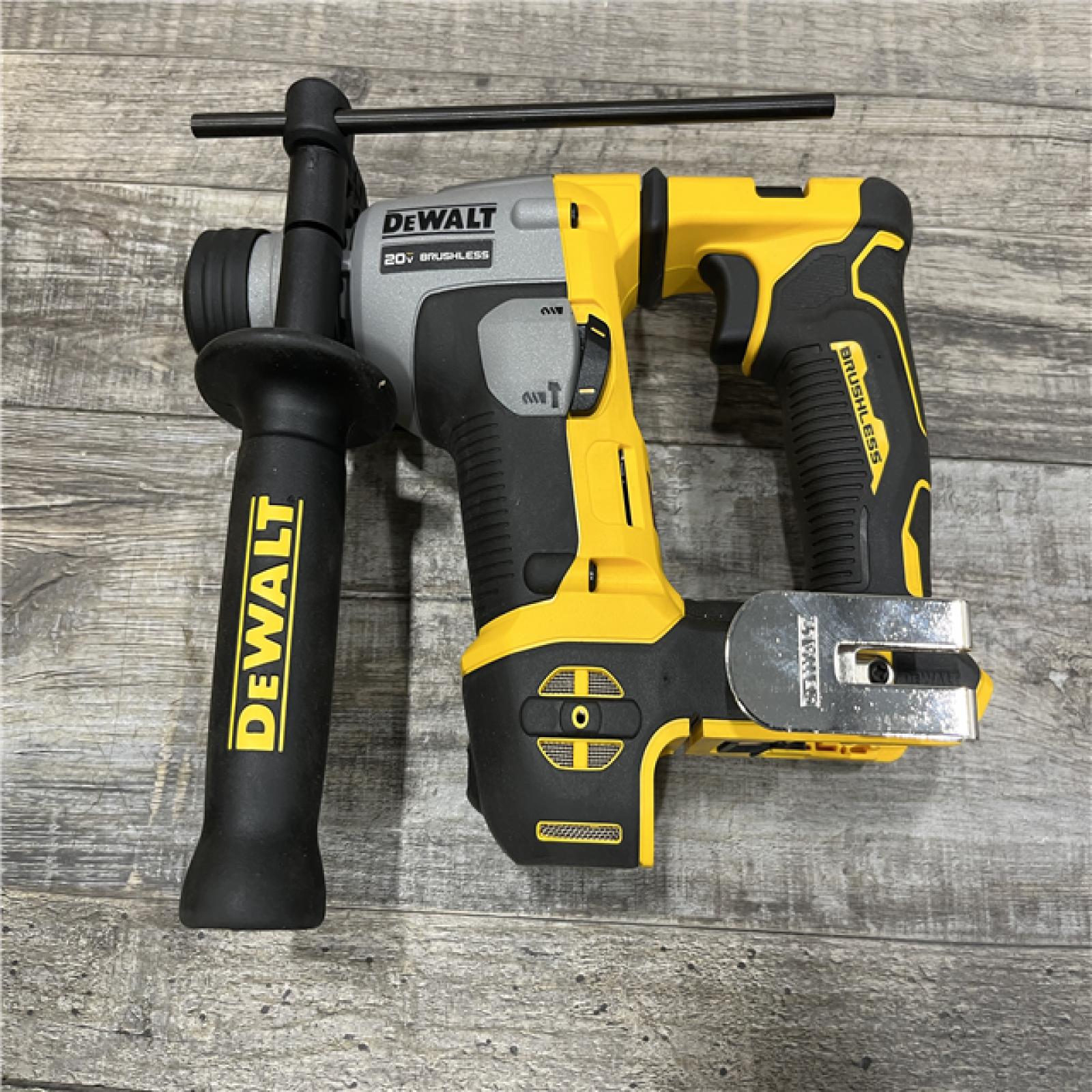 AS-IS DEWALT ATOMIC 20V MAX Cordless Brushless Ultra-Compact 5/8 in. SDS Plus Hammer Drill (Tool Only)