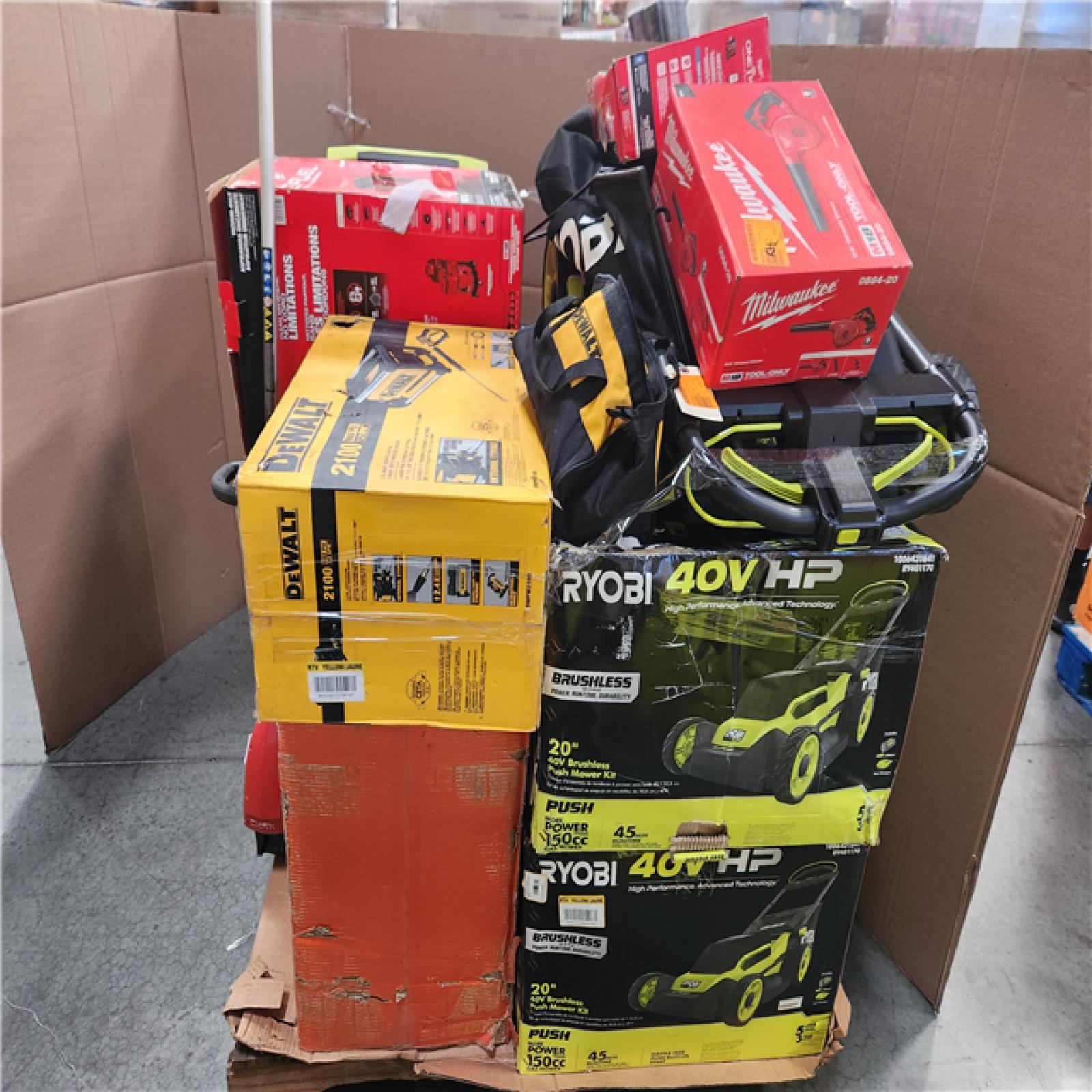 CALIFORNIA AS-IS TOOL PALLET