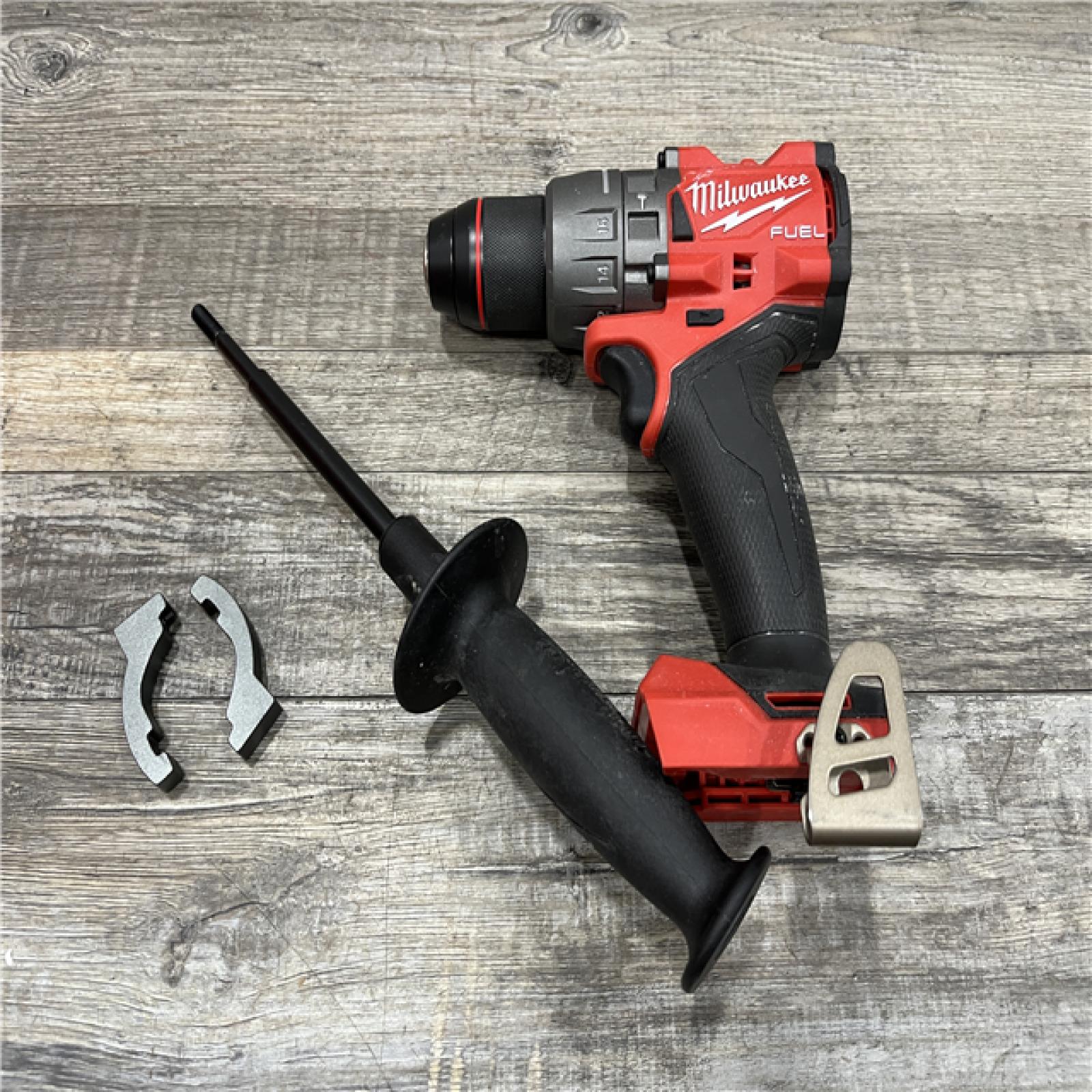 AS-IS Milwaukee FUEL 18V Lithium-Ion Brushless Cordless 1/2 in. Hammer Drill/Driver (Tool-Only)