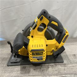 AS-IS DEWALT FLEXVOLT 60V MAX Cordless Brushless 7-1/4 in. Circular Saw with Brake (Tool Only)