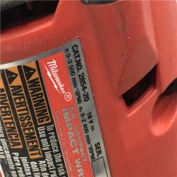 AS-IS Milwaukee FUEL GEN-3 18V Lithium-Ion Cordless 3/8 in. Compact Impact Wrench (Tool-Only)