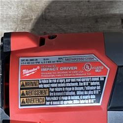 Houston Location AS-IS Milwaukee FUEL Impact Driver