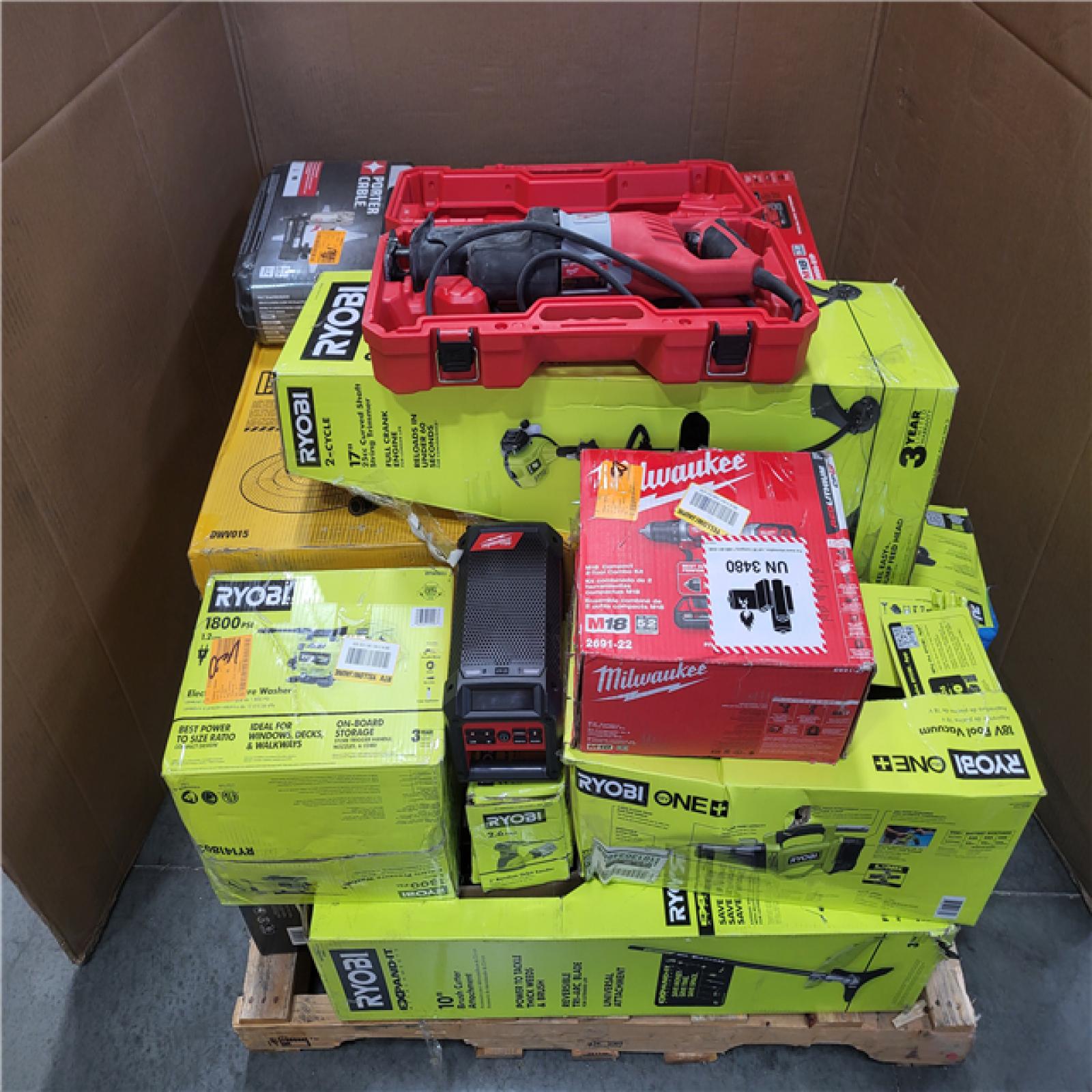 CALIFORNIA AS-IS TOOL PALLET