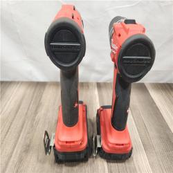 AS-IS- Milwaukee M18 Compact Brushless 2-Tool Combo Kit