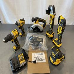 AS-IS - DEWALT 20-Volt MAX ToughSystem Lithium-Ion 6-Tool Cordless Combo Kit