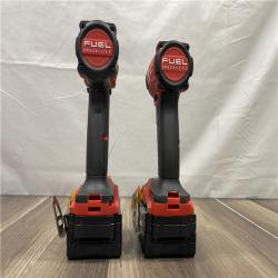 AS-IS Milwaukee M18 FUEL 18V Lithium-Ion Brushless Cordless Hammer Drill and Impact Driver Combo Kit