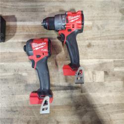 HOUSTON LOCATION - AS-IS MILWAUKEE FUEL 18V Lithium-Ion Brushless Cordless Hammer Drill and Impact Driver Combo Kit