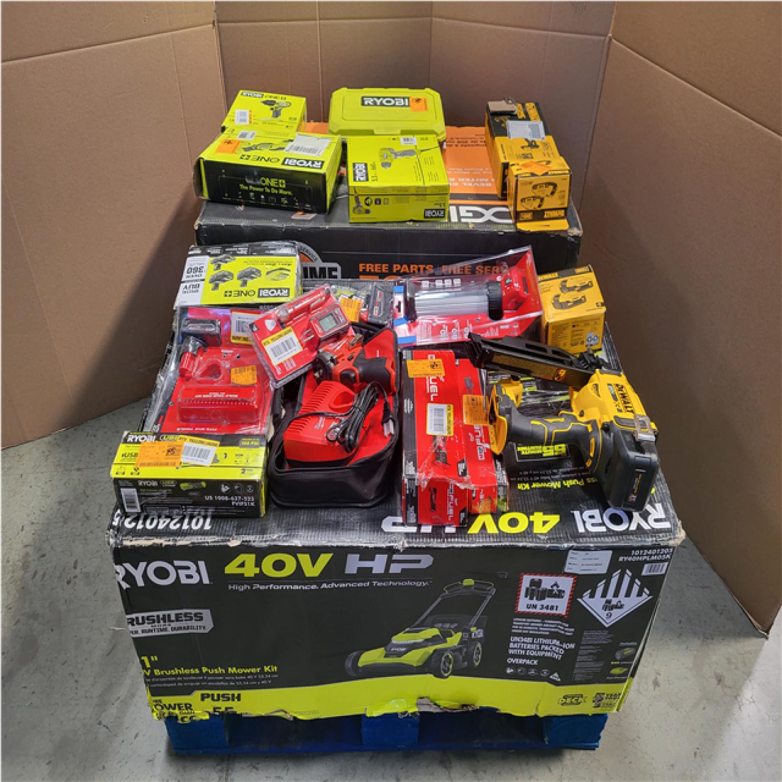 CALIFORNIA AS-IS TOOL PALLET