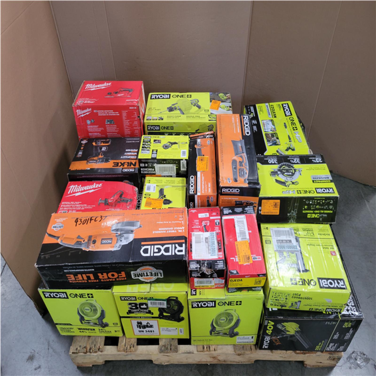 CALIFORNIA AS-IS TOOL PALLET