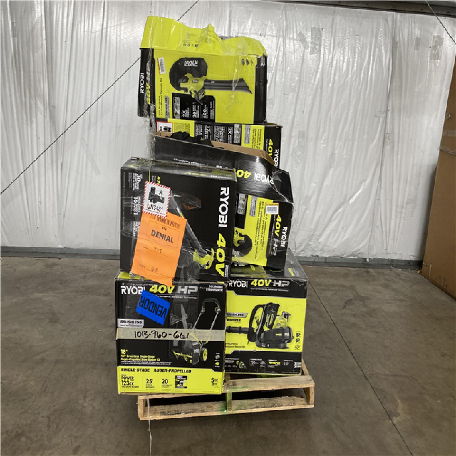 Houston Location AS IS - Tool Pallet