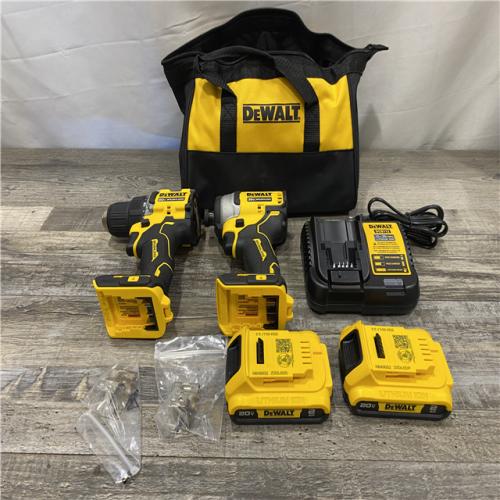 AS-IS DEWALT ATOMIC 20-Volt MAX Lithium-Ion Cordless Combo Kit