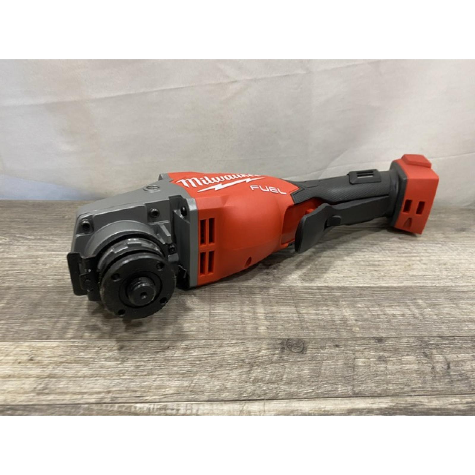 AS-IS Milwaukee FUEL 18-Volt Lithium-Ion Brushless Cordless 4-1/2 in./6 in. Braking Grinder with Paddle Switch (Tool-Only)