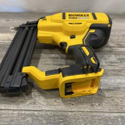 AS-IS DEWALT 20V MAX XR Lithium-Ion Electric Cordless 18-Gauge Brad Nailer (Tool Only)