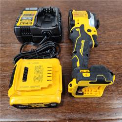 AS-IS DeWalt 20V MAX ATOMIC Brushless Cordless 3-Speed 1/4 in. Impact Driver Kit